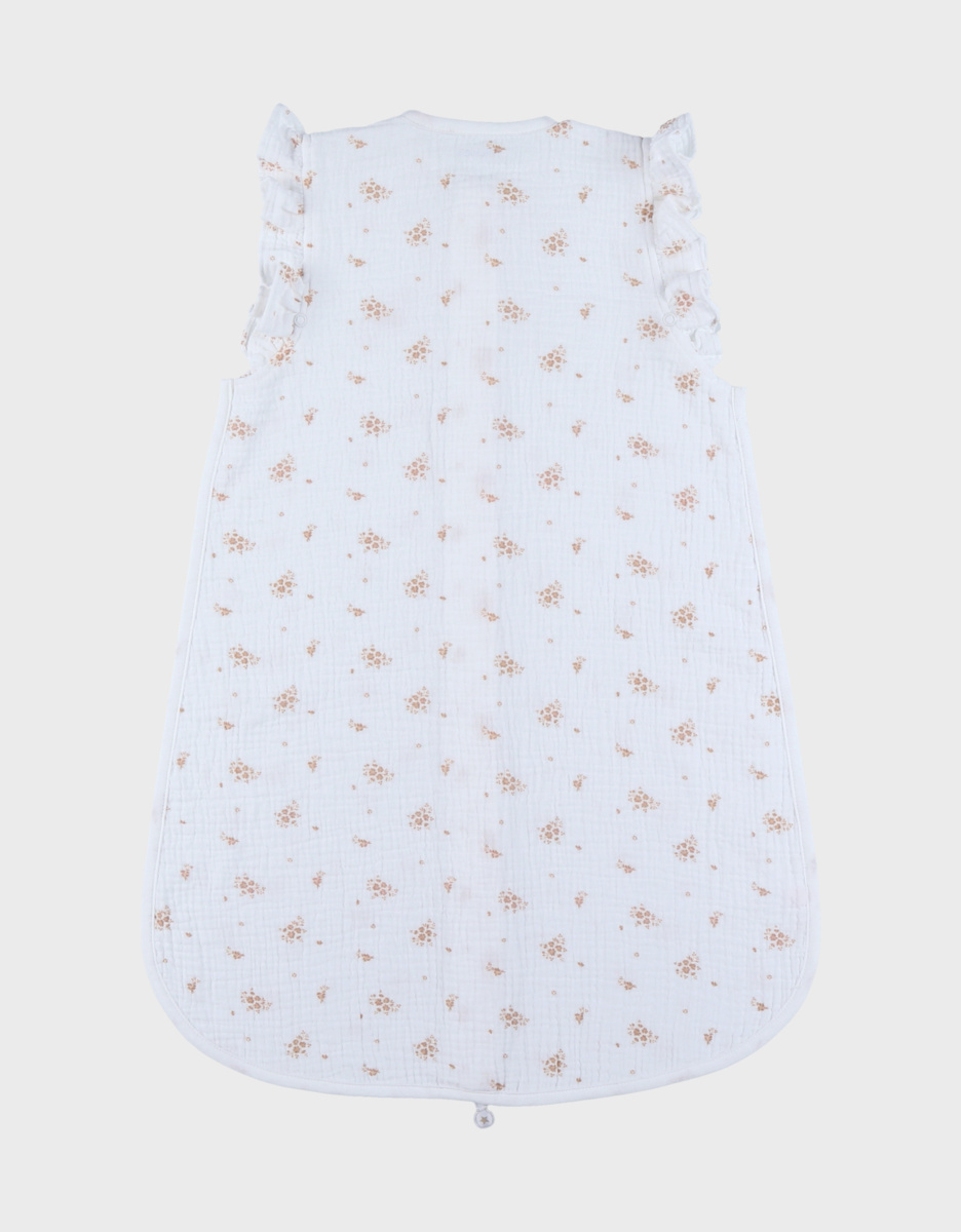 Sleeping bag, organic cotton muslin, 1-6 months