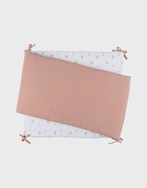 Tour de lit, mousseline de coton bio