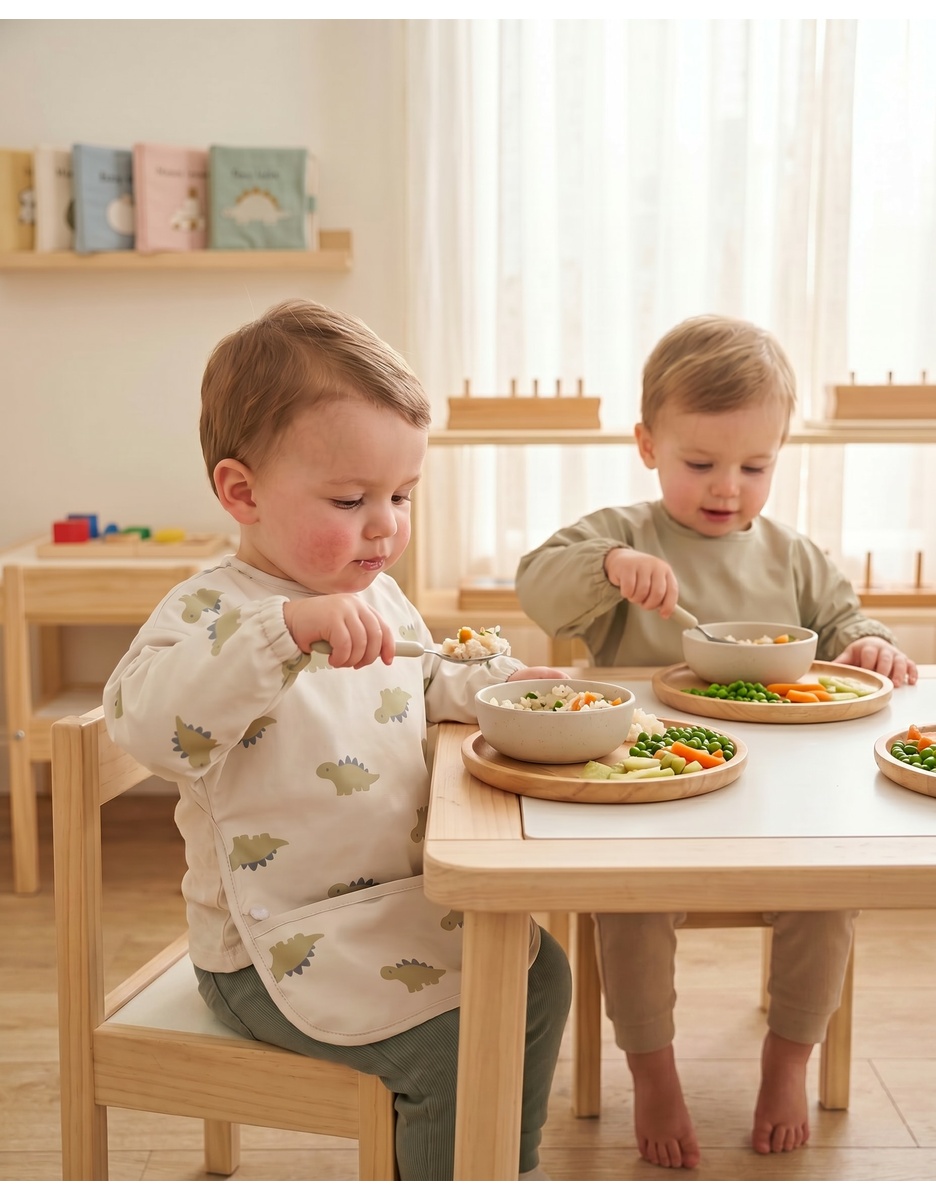 Set of 2 waterproof bibs
