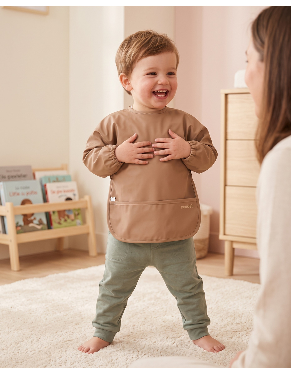Set of 2 waterproof bibs